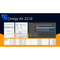 Cinegy Air 22.12, Mise à jour majeure